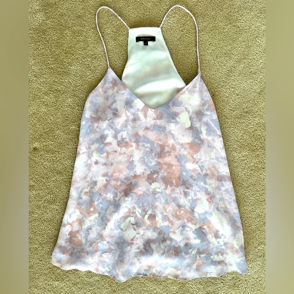 RW&Co Floral Tank